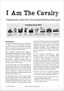 The-Cavalry-–-Hippocratic-Oath-for-Connected-Medical-Devices