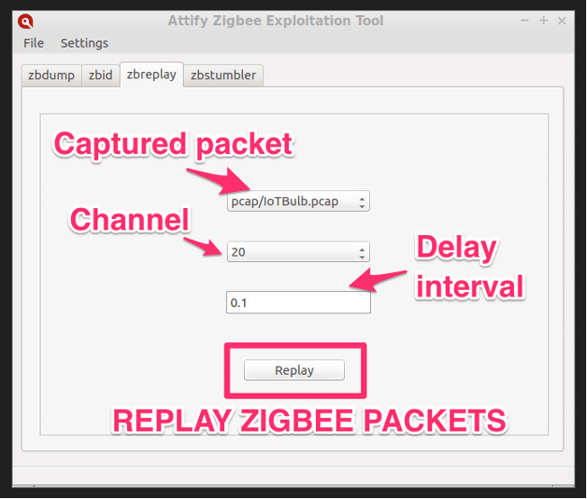 Zigbee network pen-testing tool