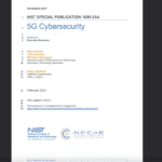 NIST 5G Cybersecurity Draft
