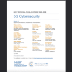 NIST 5G Cybersecurity Draft