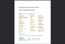 NIST 5G Cybersecurity Draft